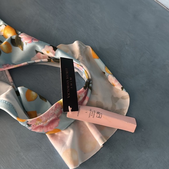 Victoria's Secret Floral Headband - Blue and Pink - Picture 5 of 10